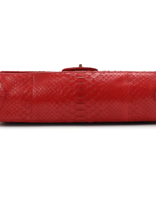 Chanel-Reissue-Red-Python-bottom