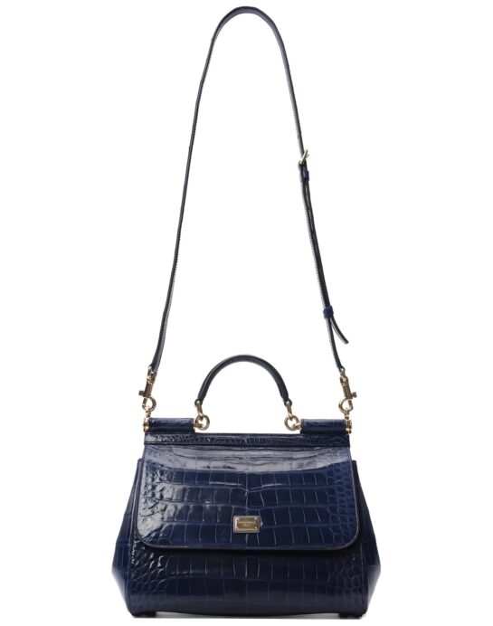 Dolce-gabbana-sicily-crocodile-dark-blue-strap