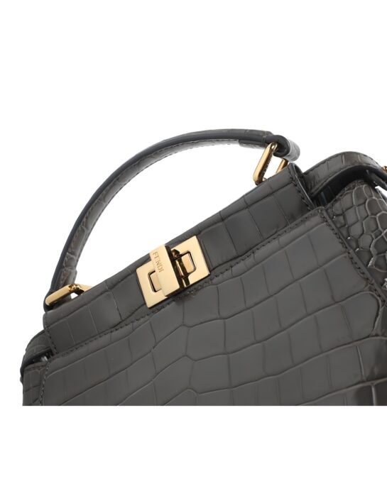 Fendi-Peekaboo-Crocodile-Grey-bottom