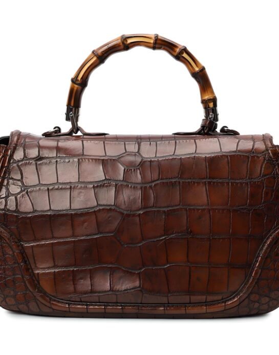 Gucci-bamboo-crocodile-brown-back