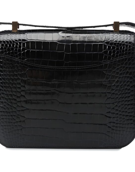 Hermes-constance-24-alligator-black-back