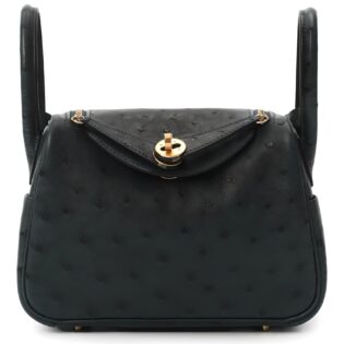 Hermes-Lindy-ostrich-black