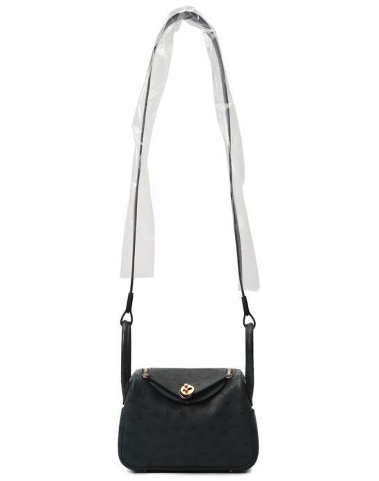 Hermes-Lindy-ostrich-black-strap