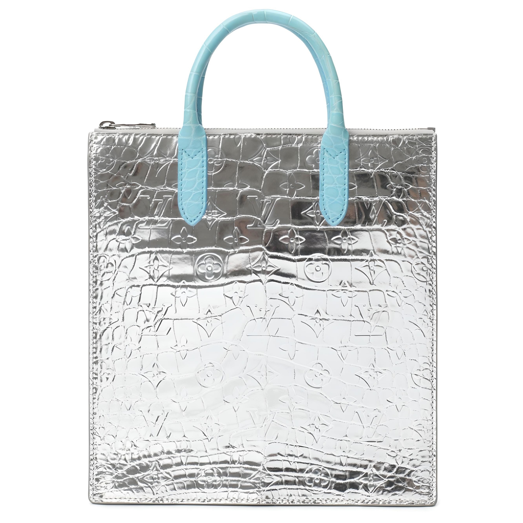 Louis-Vuitton-Sac-Plat-crocodile-silver.