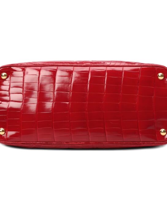 Prada-galleria-crocodile-red-bottom