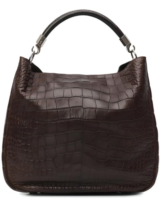 Saint-laurent-roady-crocodile-brown