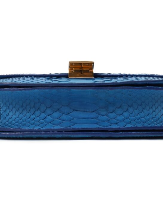 Celine-Box-python-blue-bottom