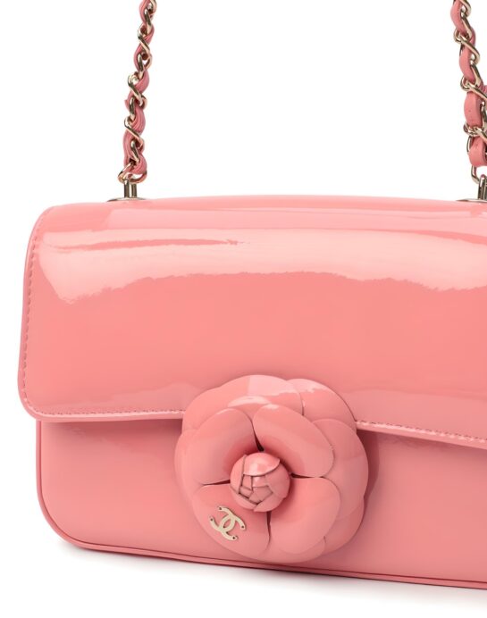 Chanel-Flap-leather-pink-hardware