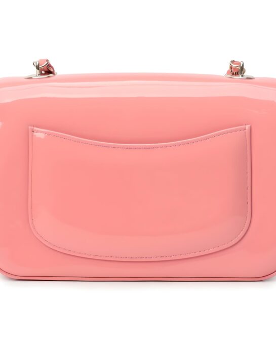 Chanel-Flap-leather-pink-back