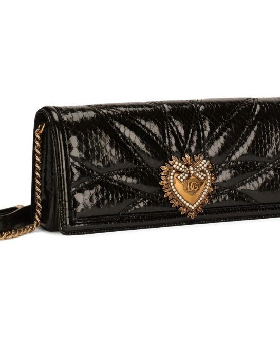 Dolce-gabbana-devotion-baguette-python-black-side