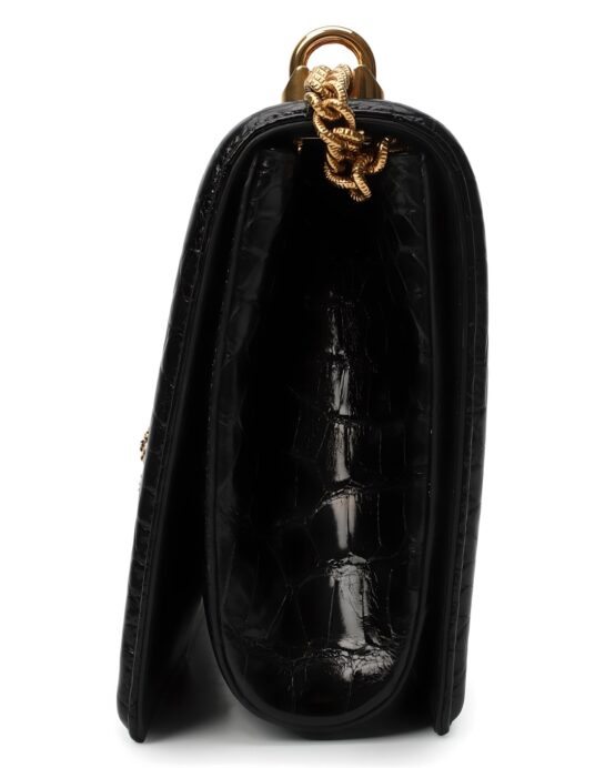 DolceGabbana-Devotion-crocodile-black-side