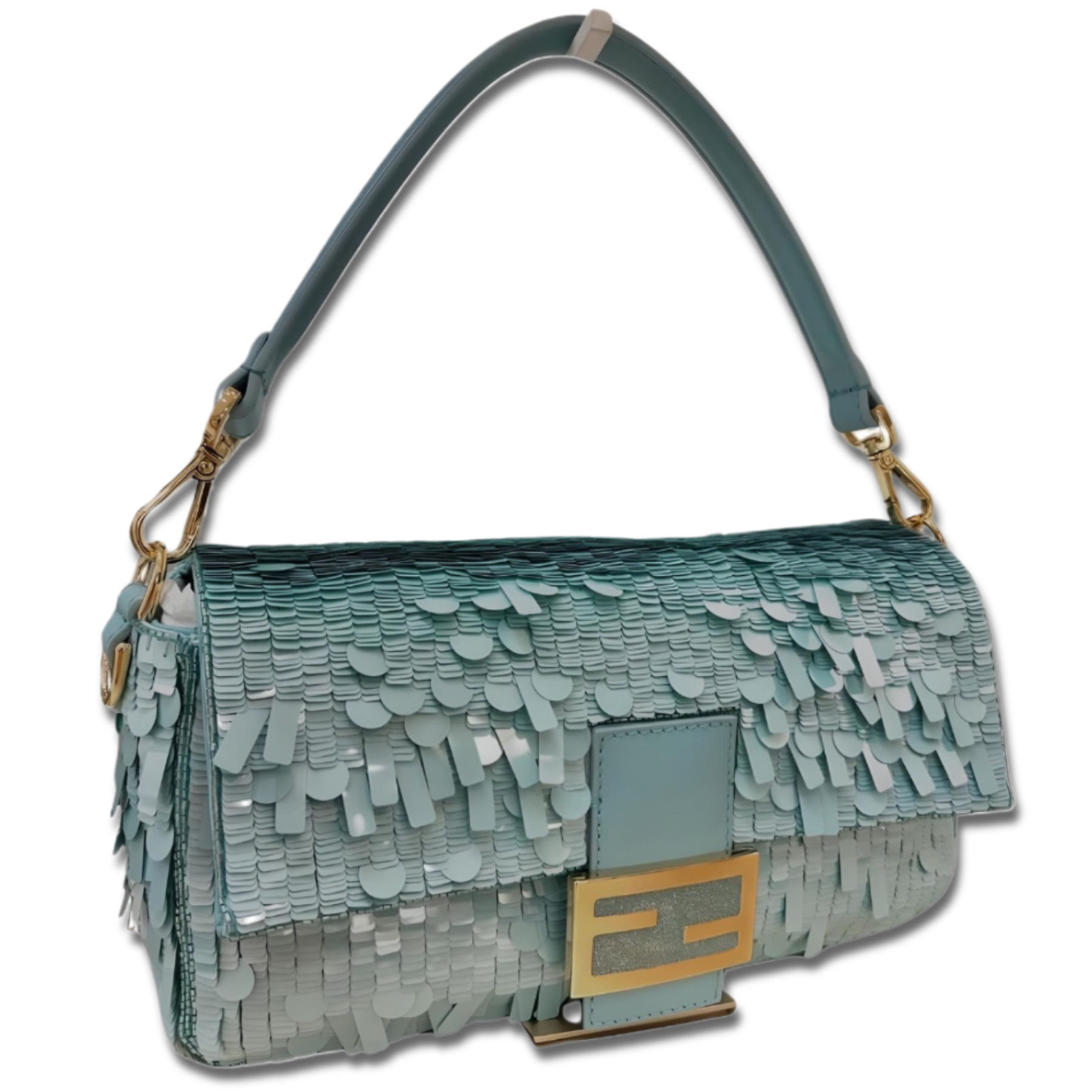 Fendi-baguette-sequin-light-blue.