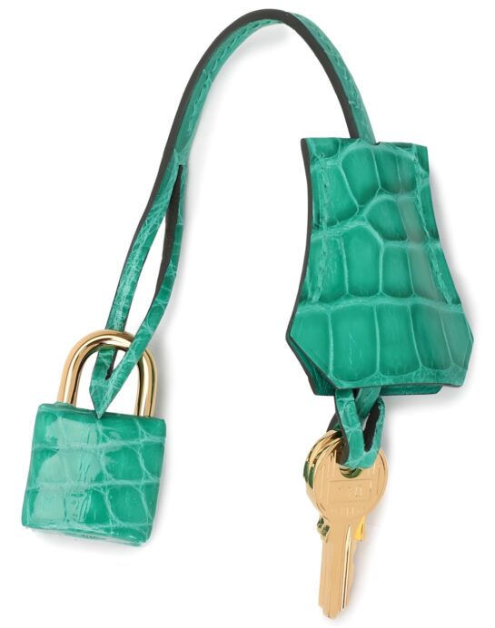 Hermès-Kelly-25-crocodile-green-key