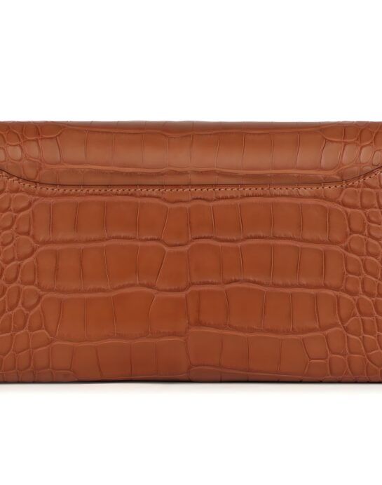 Hermes-wallet-crocodile-brown-back