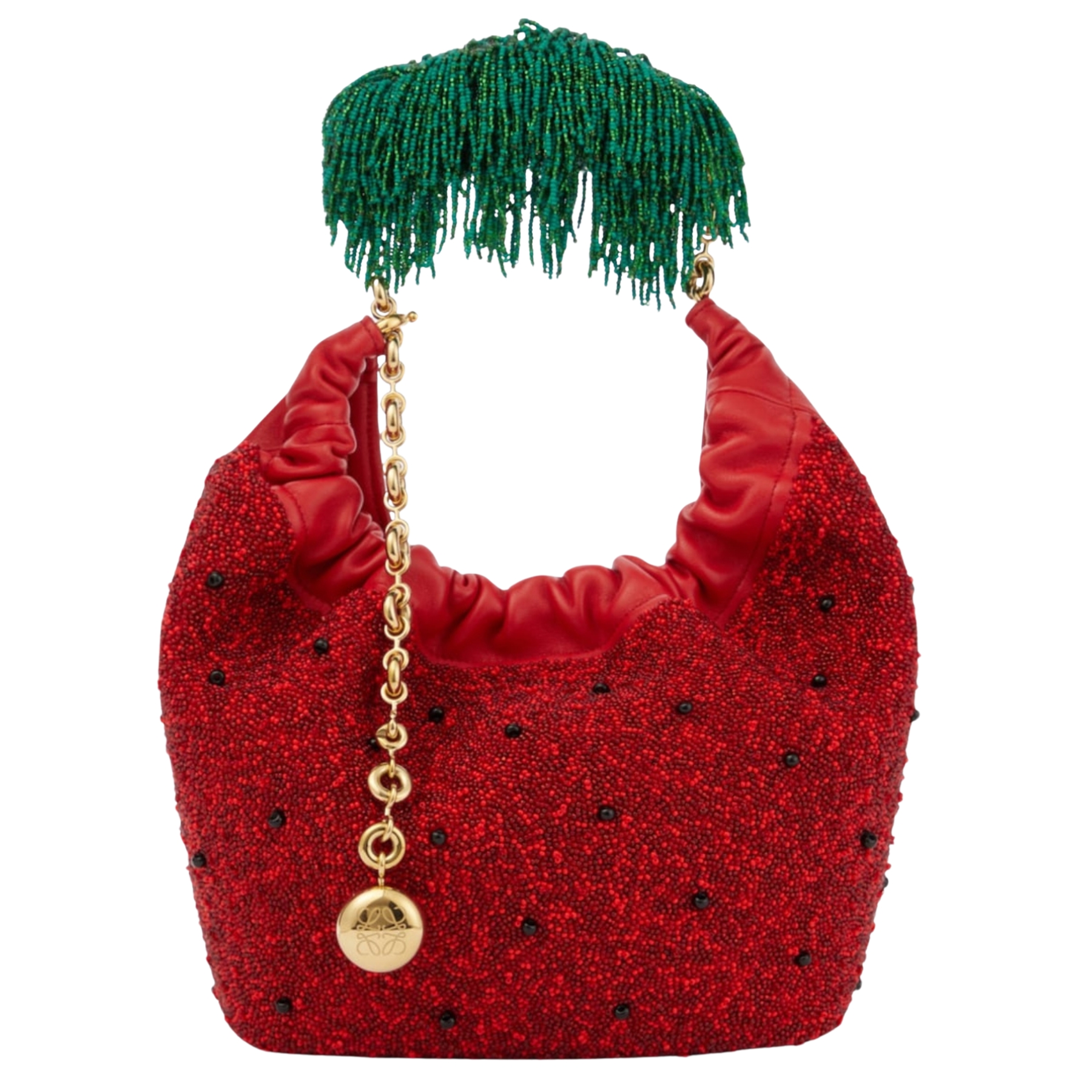 Loewe-squeeze-fruit-lambskin-glass-red-green