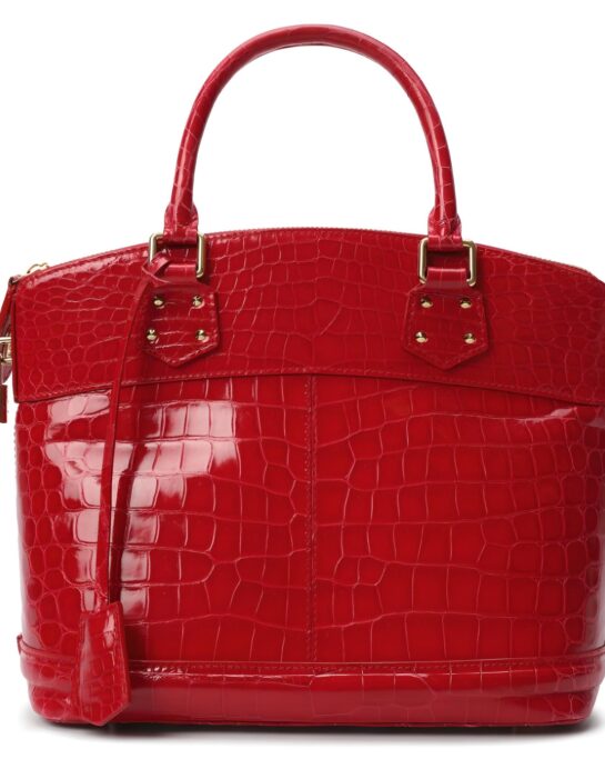 Louis-Vuitton-Lockit-crocodile-red