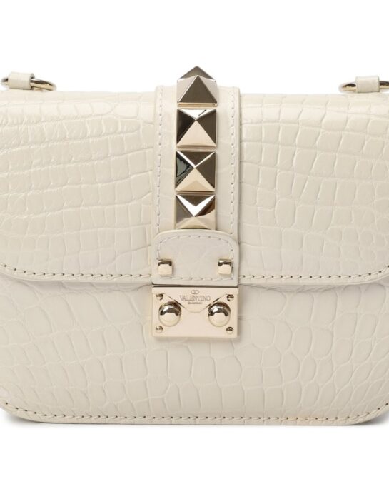 Valentino-Lock-crocodile-cream.