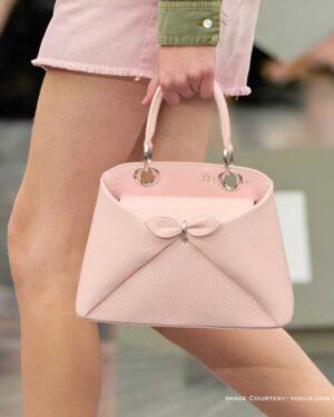 Dior BowBag blush pink runway handbag 2026 pre-order So Wow Bag