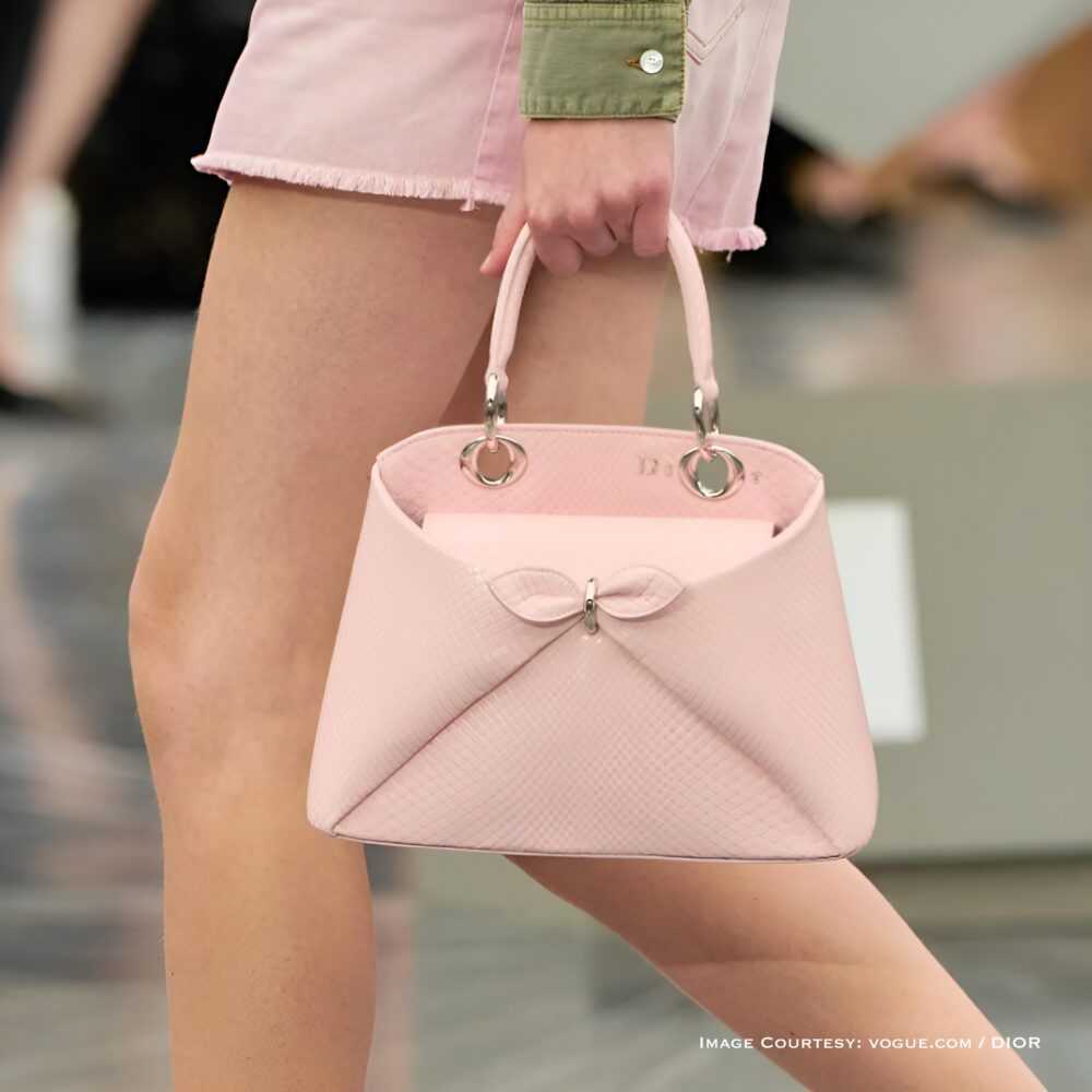 Dior BowBag blush pink runway handbag 2026 pre-order So Wow Bag