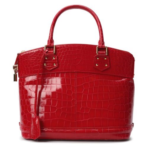 Louis-Vuitton-Lockit-crocodile-red